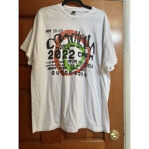 Coachella 2022 CPFM Out of Body Cotton T Shirt SZ XL/White